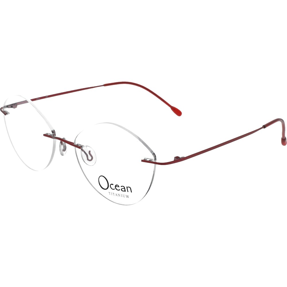 Rame ochelari de vedere Ocean Titan 1027 C10, Rosu, 54 mm