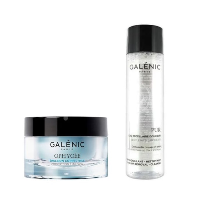 Galenic csomag, Ophycee ránctalanító korrekciós emulzió normál és kombinált bőrre, 50 ml + Galenic, Pur micellás víz, 200 ml
