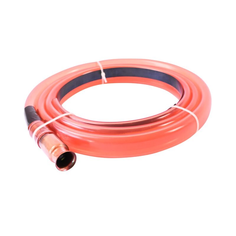 Furtun transfer combustibil transparent filtru cupru cu bila in capat 1.5m