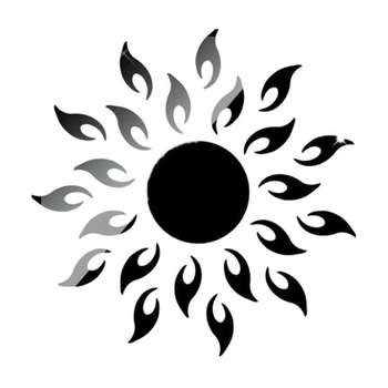 Set Oglinzi Decorative Acrilice 3D BLACK SUNFLOWER Luxury Home 27 bucati MyStyle® Set Oglinzi Decorative Acrilice 3D BLACK SUNFLOWER Luxury Home 27 bucati MyStyle®