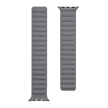 Curea din piele naturala pentru Apple Watch 38mm, 40mm, Tactical 725 (gri) Curea din piele naturala pentru Apple Watch 38mm, 40mm, Tactical 725 (gri)