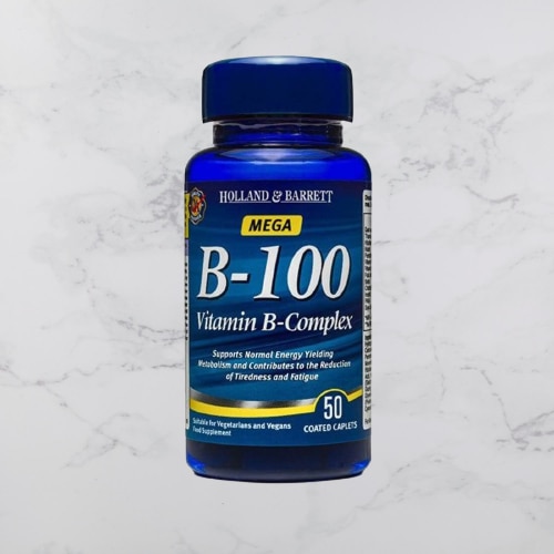 Supliment Alimentar Vitamina B, Holland & Barrett, 50 Capsule - EMAG.ro