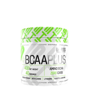 Aminoacizi BCAA Plus Iron Horse, Aroma de ananas, 400g Aminoacizi BCAA Plus Iron Horse, Aroma de ananas, 400g