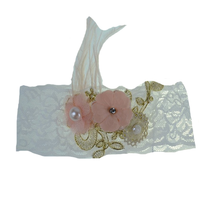 Bentita pentru fete Mini Bimbi MNB-5-6, Alb