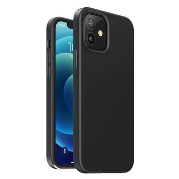 Husa de Protectie Pentru iPhone 12/12 Pro, Ugreen Silicone Case Soft - Negru Husa de Protectie Pentru iPhone 12/12 Pro, Ugreen Silicone Case Soft - Negru