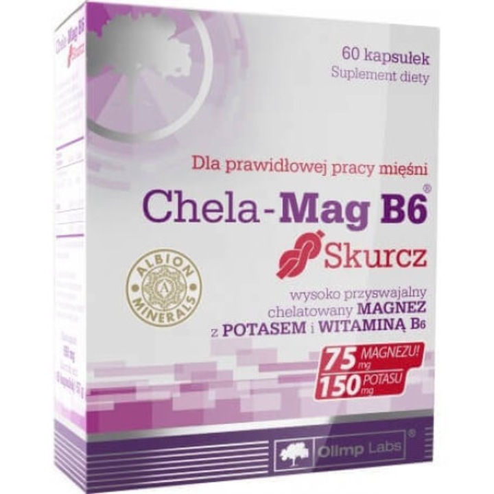 Supliment alimentar Olimp Chela-Mag B6 Cramp, 60 capsule