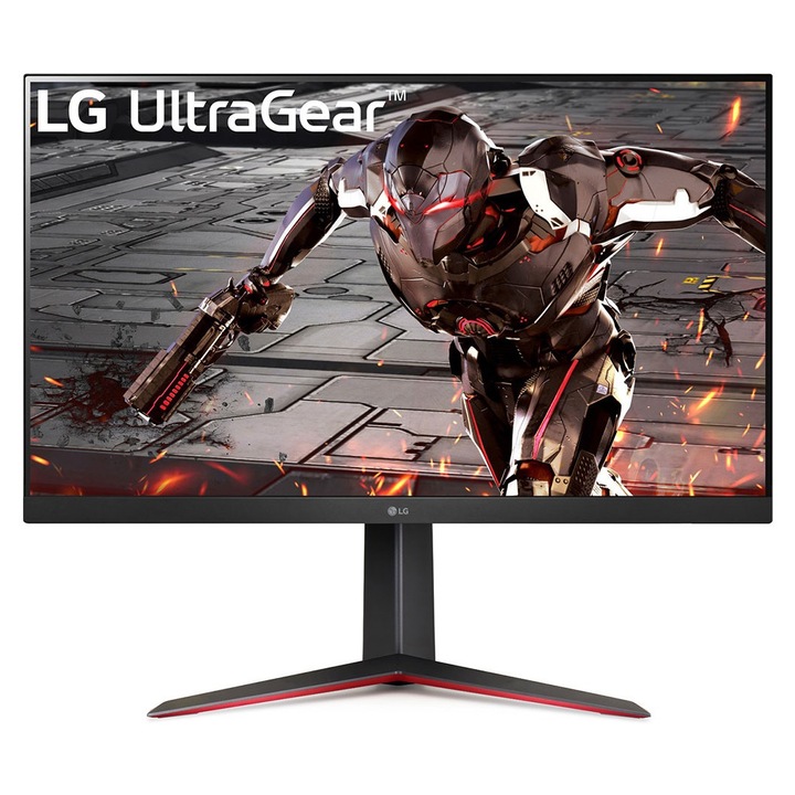Монитор LG 32GN650-B, 32", VA, 2560 x 1440, 2 x HDMI, 1 x Audio Out, DisplayPort