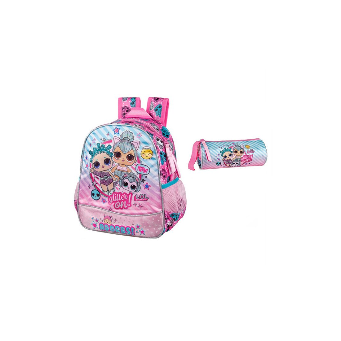 Set gradinita L.O.L. - Ghiozdan gradinita L.O.L. , Penar etui