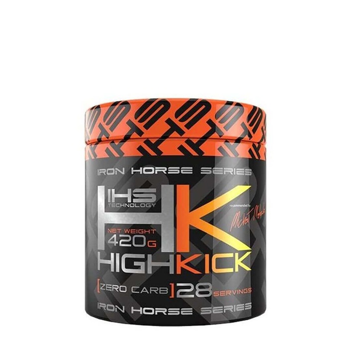 Supliment nutritiv IHS High Kick Iron Horse, Aroma de lamaie, 420g
