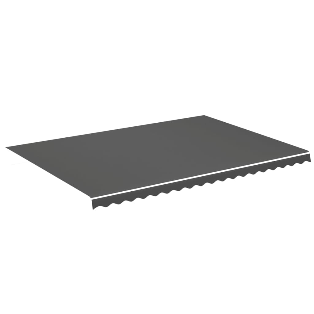Panza de rezerva pentru copertina vidaXL, Poliester, 500 x 350 cm, Antracit