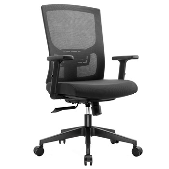 Scaun Tokyo, negru, spatar mesh, brate 1D, mecanism cu fixare in 3 pozitii, suport lombar reglabil Scaun Tokyo, negru, spatar mesh, brate 1D, mecanism cu fixare in 3 pozitii, suport lombar reglabil