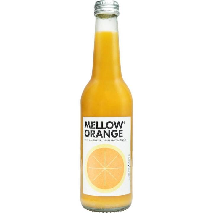 Натурален цитрусов сок Mellow Orange Ginger, 330 мл