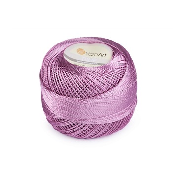 Fir Textil Yarnart Tulip 429, pentru crosetat si tricotat, acril, lila, 250 m Fir Textil Yarnart Tulip 429, pentru crosetat si tricotat, acril, lila, 250 m
