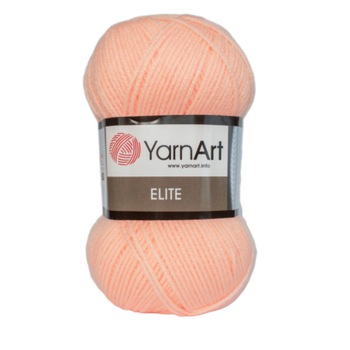 Fir Textil Yarnart Elite 37, pentru crosetat si tricotat, acril, corai, 300 m Fir Textil Yarnart Elite 37, pentru crosetat si tricotat, acril, corai, 300 m