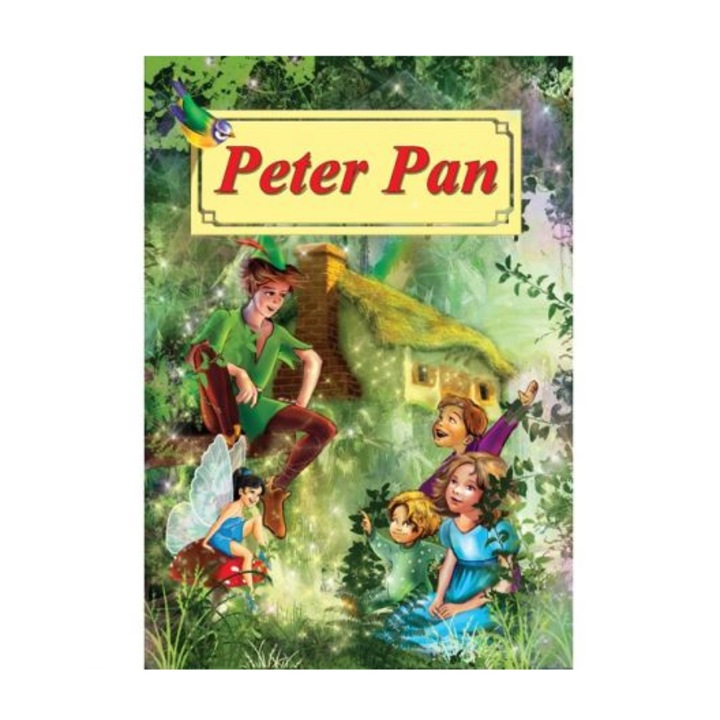 Carte Ilustrata A4 - Peter Pan - Dana Popescu (Ilustratii), Raluca Ghentulescu (Adaptare)