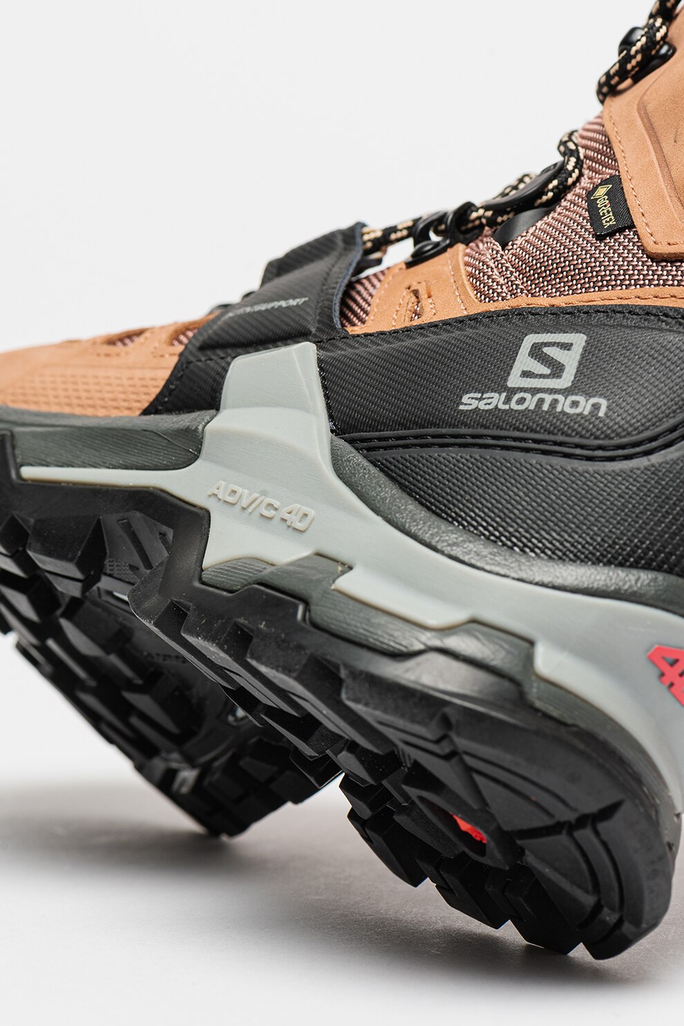 Salomon, Боти Quest 4 GTX за хайкинг, Канела, Черен, 7 - eMAG.bg