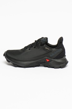 Salomon, Pantofi cu tehnologie Gore-Tex pentru alergare Alphacross 3 Trail, Negru Salomon, Pantofi cu tehnologie Gore-Tex pentru alergare Alphacross 3 Trail, Negru