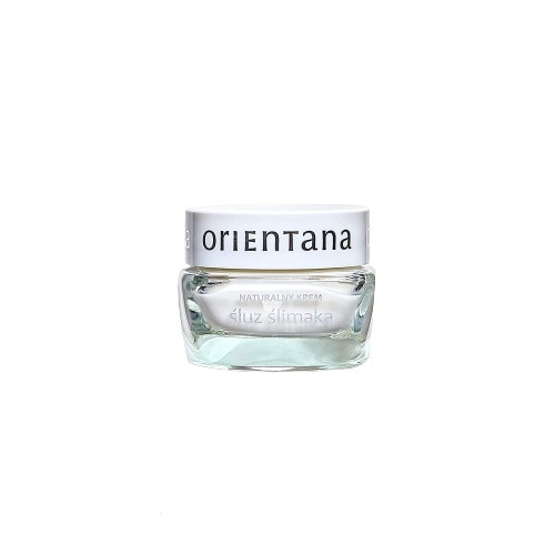 Crema naturala pentru fata, Orientana, cu extract de melc si unt de karite, 50ml