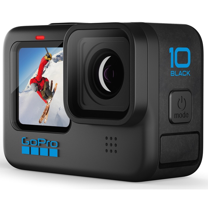 Спортна камера, GoPro, HERO10, Черна