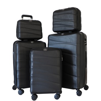 Set 5 trolere Ground WAVE, ABS, marime XS+S+M+L+XL, culoare negru Set 5 trolere Ground WAVE, ABS, marime XS+S+M+L+XL, culoare negru