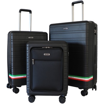 Set 3 trolere Ground TESORO, ABS, marime S+M+L, culoare negru Set 3 trolere Ground TESORO, ABS, marime S+M+L, culoare negru