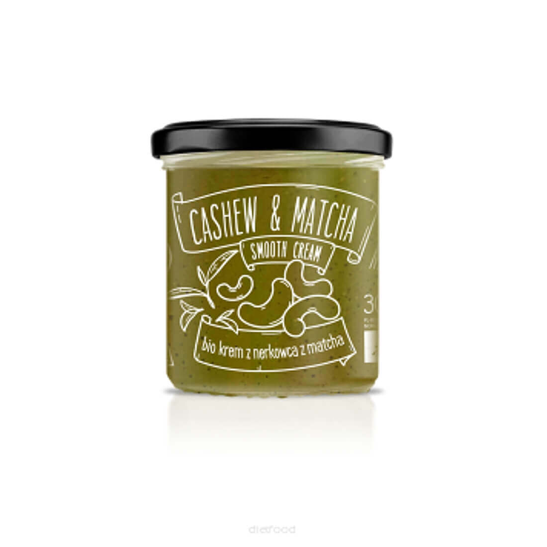 Crema de caju cu matcha bio, Diet Food, 300 g
