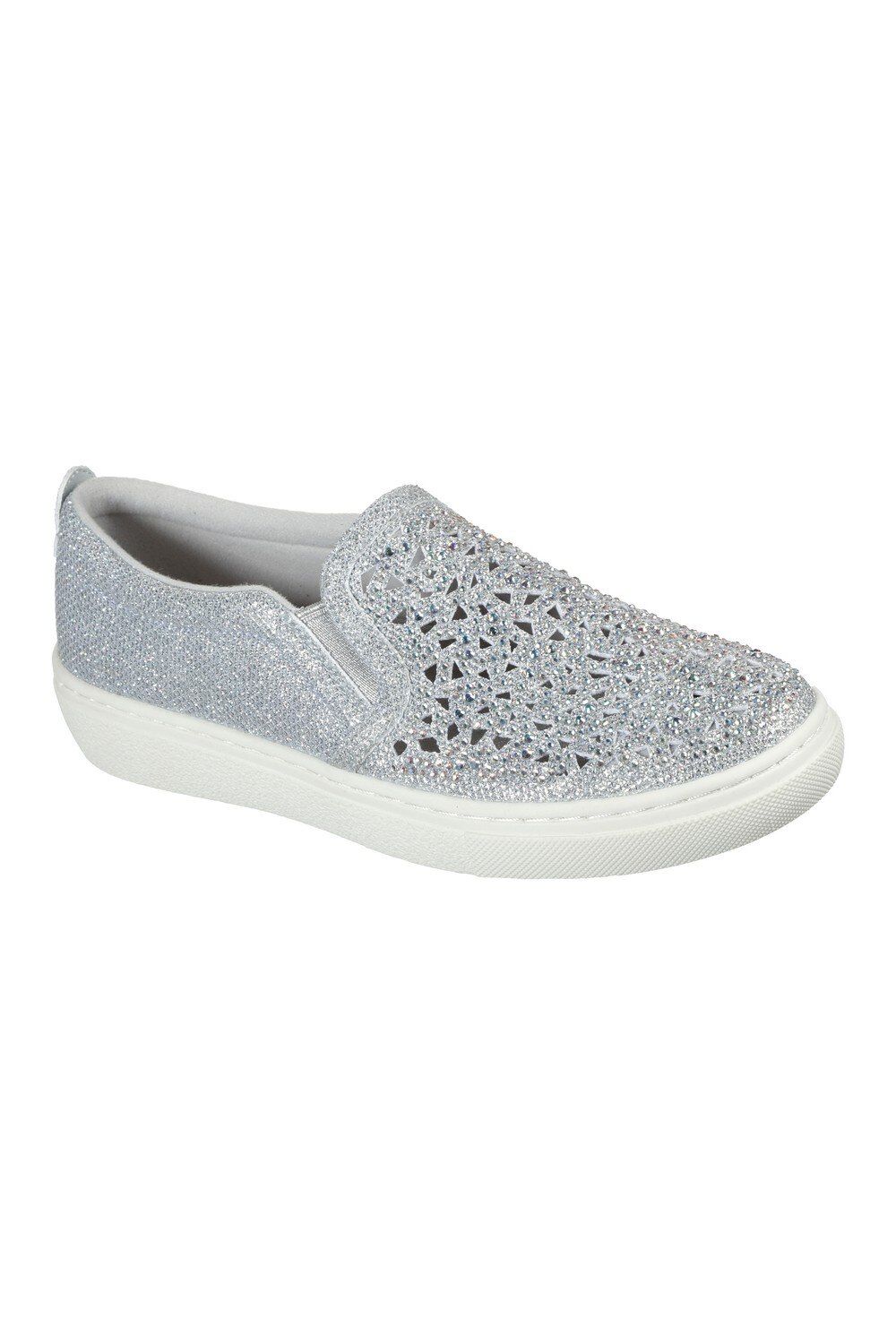 Espadrile Goldie Icy Wayz, Argintiu