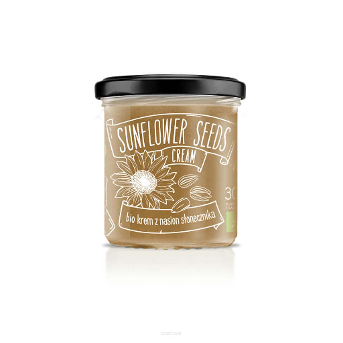 Crema de seminte de floarea soarelui bio, Diet Food, 300 g