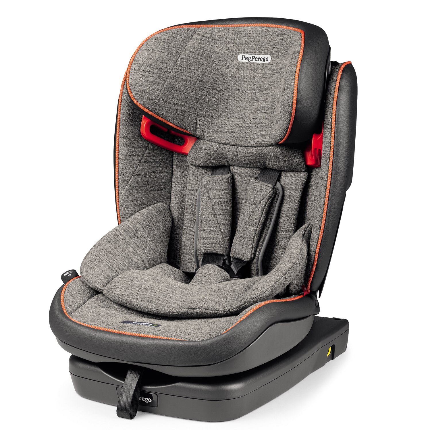 Scaun auto ISOFIX Peg Perego Viaggio 1-2-3 Via Wonder Grey, 9-36 kg, Gri