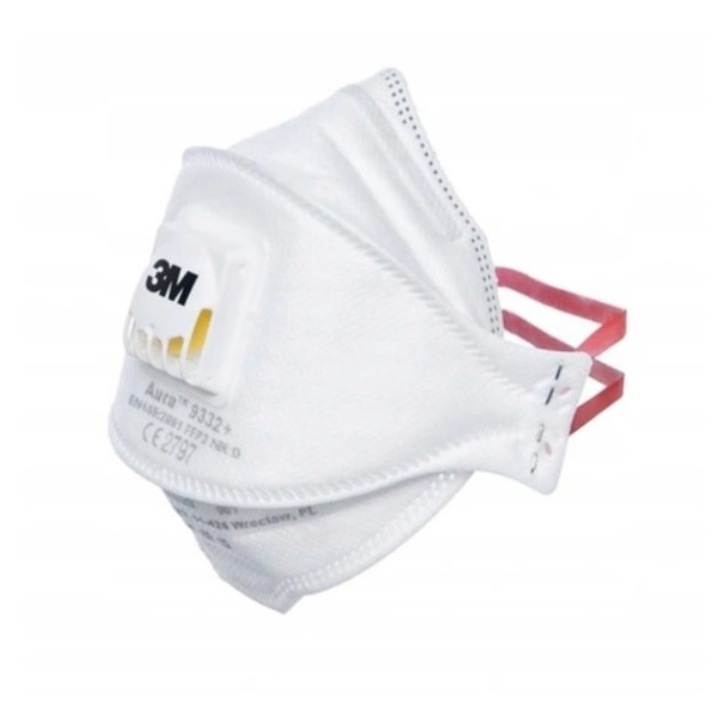3M FFP3 arcmaszk 9332+ Aura - 10 db
