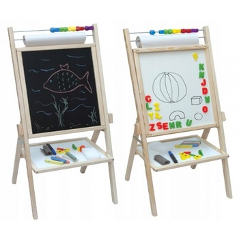Tabla rotativa Multifunctionala din lemn cu accesorii, Numaratoare Abacus si Ceas, Bej Tabla rotativa Multifunctionala din lemn cu accesorii, Numaratoare Abacus si Ceas, Bej