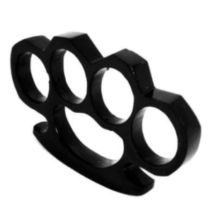 Rozeta box, tip Pumnal, Negru, de autoaparare, 1 cm grosime, viMAG ®