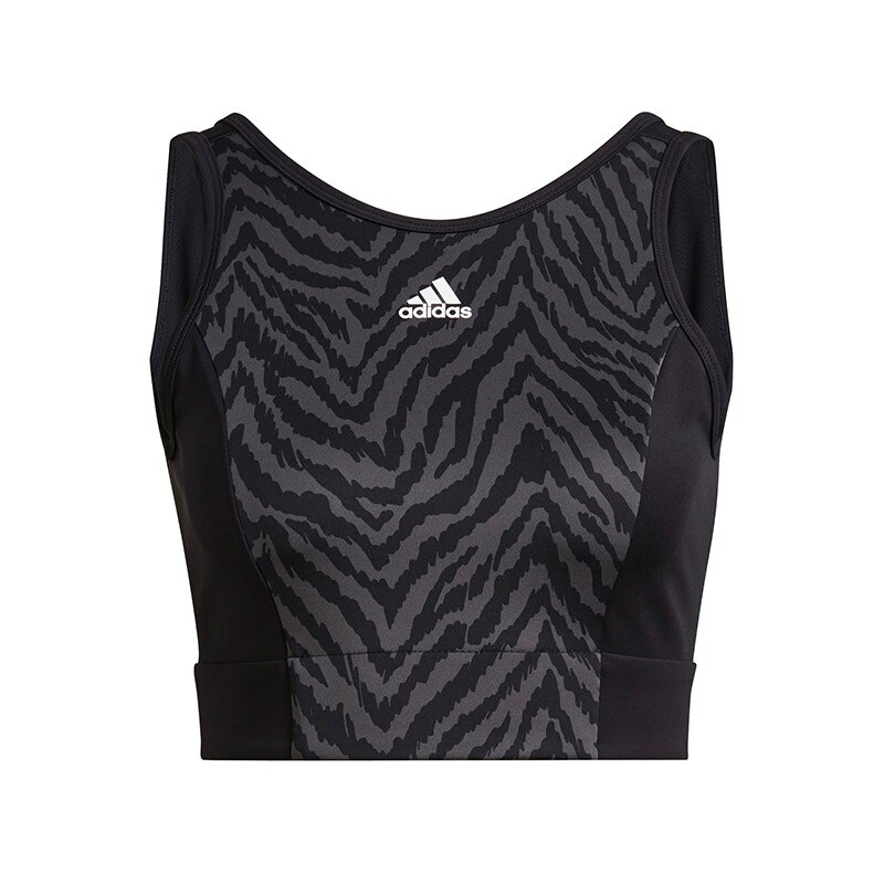 Bustiera Adidas Aeroready GS6346, Negru