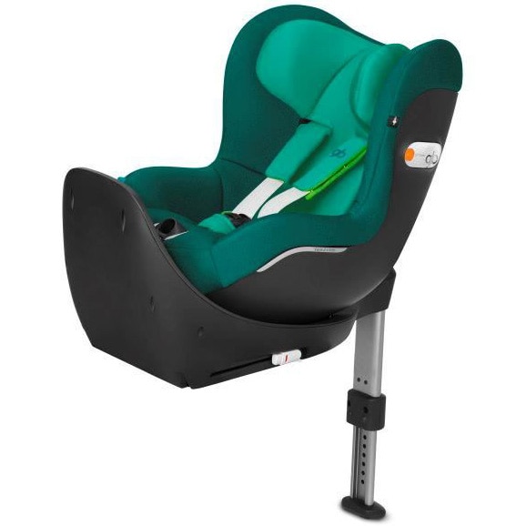 Scaun auto ISOFIX i-Size GB Vaya2 Laguna Blue, 45-105 cm, Verde/Negru