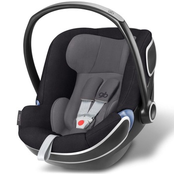 Cos auto GB Idan Silver Fox Grey, 0-13 kg, Gri/Negru Cos auto GB Idan Silver Fox Grey, 0-13 kg, Gri/Negru