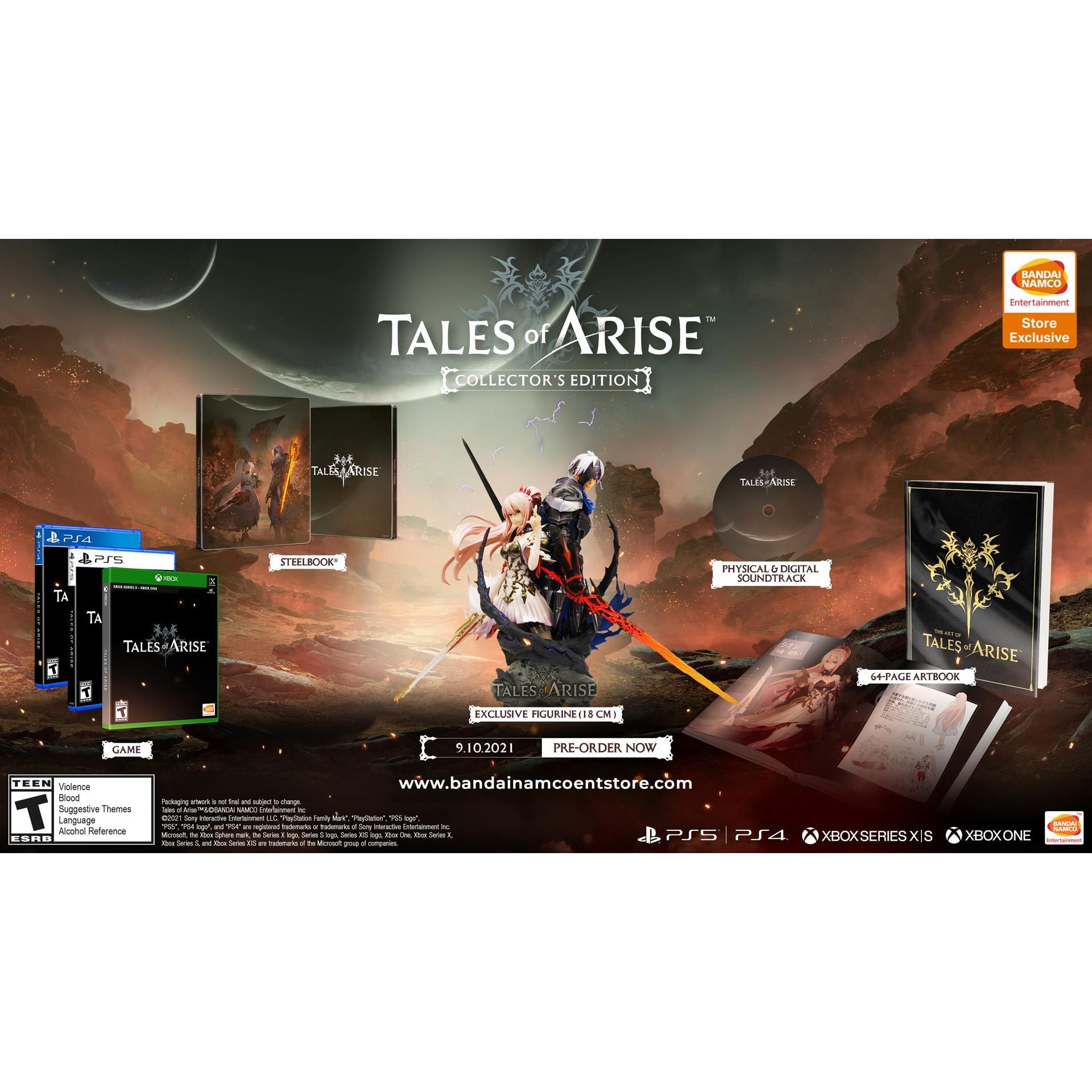 Joc Tales Of Arise Collector's Edition Pentru PlayStation 4