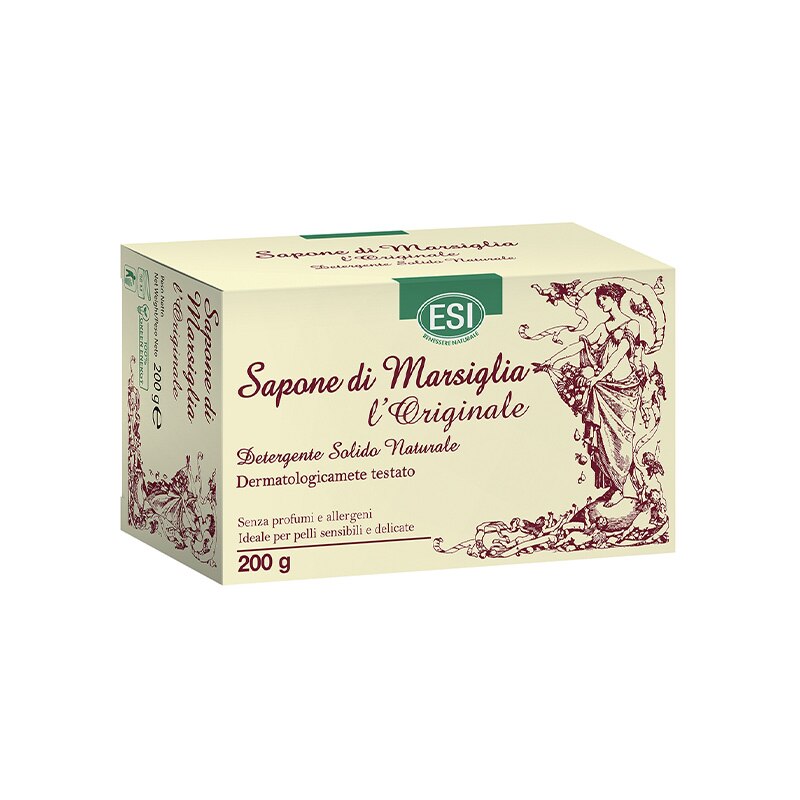 Sapun solid de Marsilia cu ulei de masline si Aloe Vera, 200g