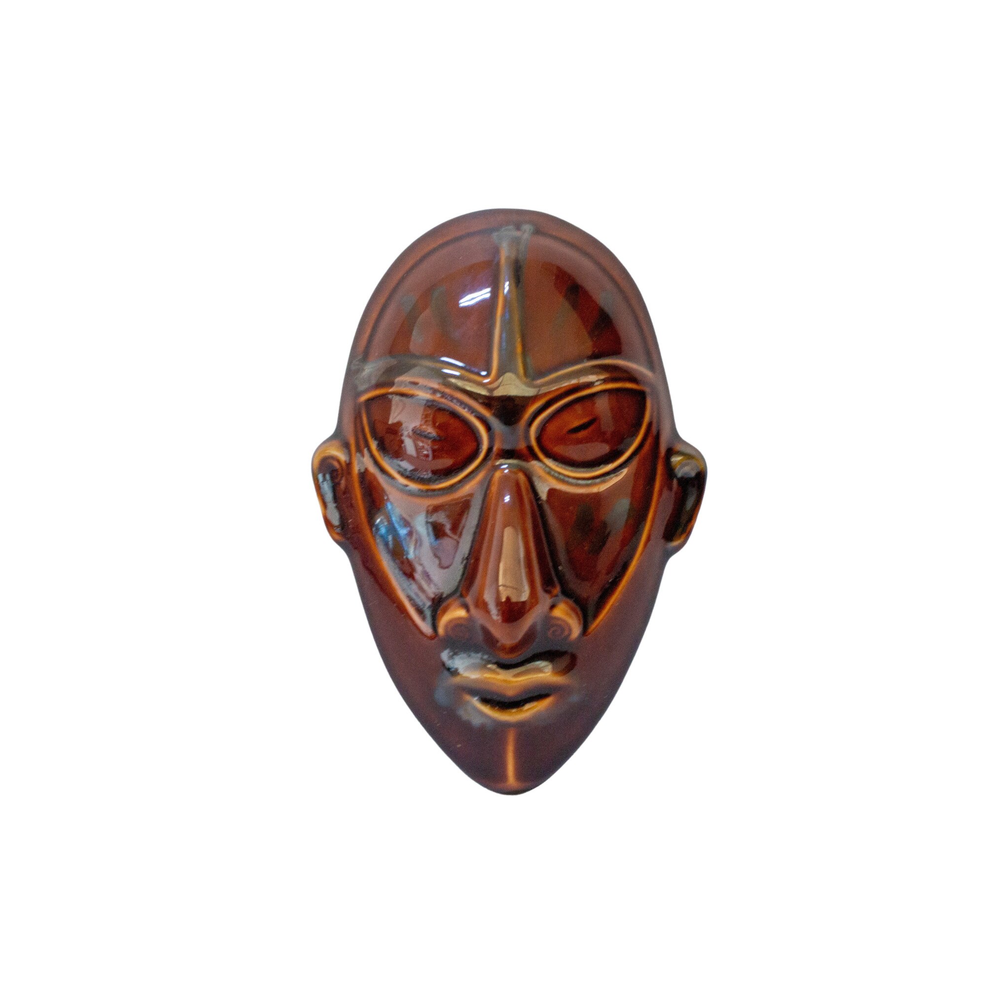 Masca Decor, Nativ Tribal Warrior, Cesiro, 25.7 cm x 17.1 cm