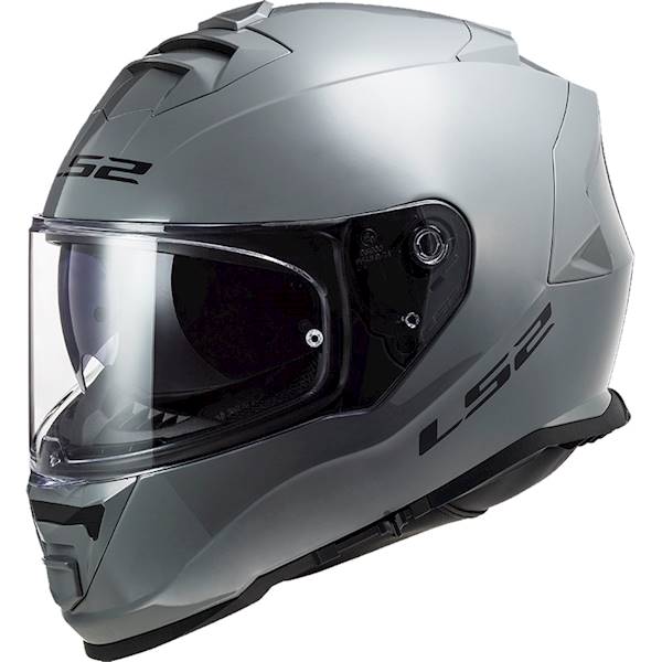 Casca moto, LS2 FF800 Nardo, Protectie UV, ABS, Gri, XXL (63-64cm)