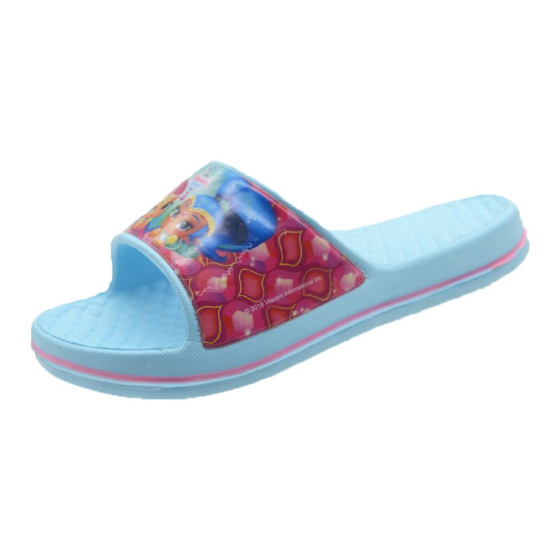 Papuci din spuma pentru fete Setino Shimmer & Shine 870-421-31, Turcoaz 31 EU