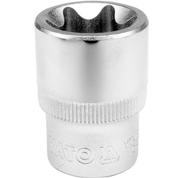 Cheie tubulara torx Yato YT-05228, E24, 1/2 Cheie tubulara torx Yato YT-05228, E24, 1/2