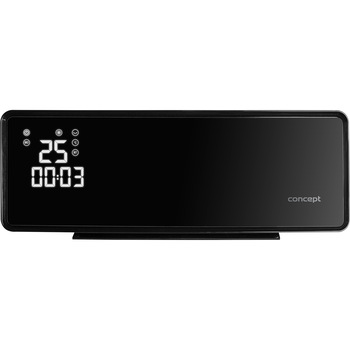 Aeroterma ceramica de perete Concept QH4001, 2000 W, afisaj LED, 2 trepte de putere, telecomanda, negru Aeroterma ceramica de perete Concept QH4001, 2000 W, afisaj LED, 2 trepte de putere, telecomanda, negru
