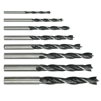 Set 8 burghie pentru lemn Vorel 22380, dimensiuni 3-10mm Set 8 burghie pentru lemn Vorel 22380, dimensiuni 3-10mm