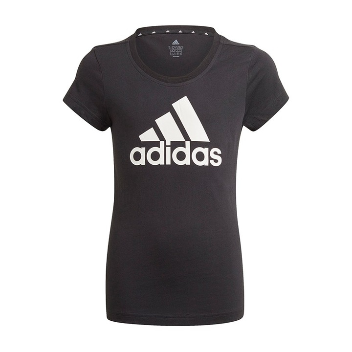 Тениска Adidas Essentials JR GN4069, момичета, черна