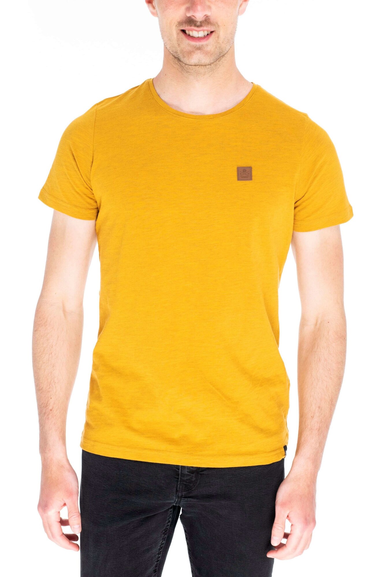 Tricou barbati, Fundango Jaggy, Galben