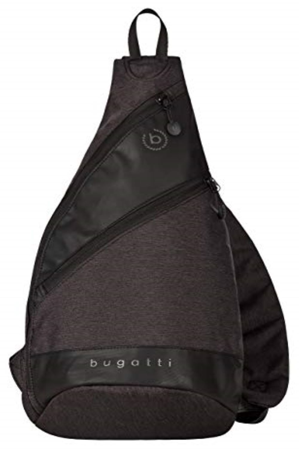 Geanta barbati, bugatti, seria Universum, 49393301, crossbody, antracit