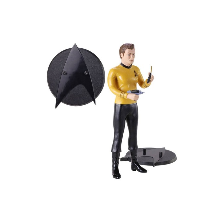 Figurina Star Trek Bendyfigs Kirk , 19 cm, Multicolor