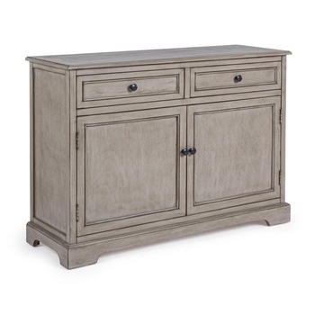 Comoda cu 2 sertare 2 usi din lemn gri Margaret 100 cm x 34 cm x 73 h Comoda cu 2 sertare 2 usi din lemn gri Margaret 100 cm x 34 cm x 73 h