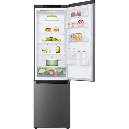 Хладилник с фризер LG GBP62DSSGR, 384 л, Клас D, No Frost, I-Micom, Инверторен компресор, H 203 см, Dark Graphite