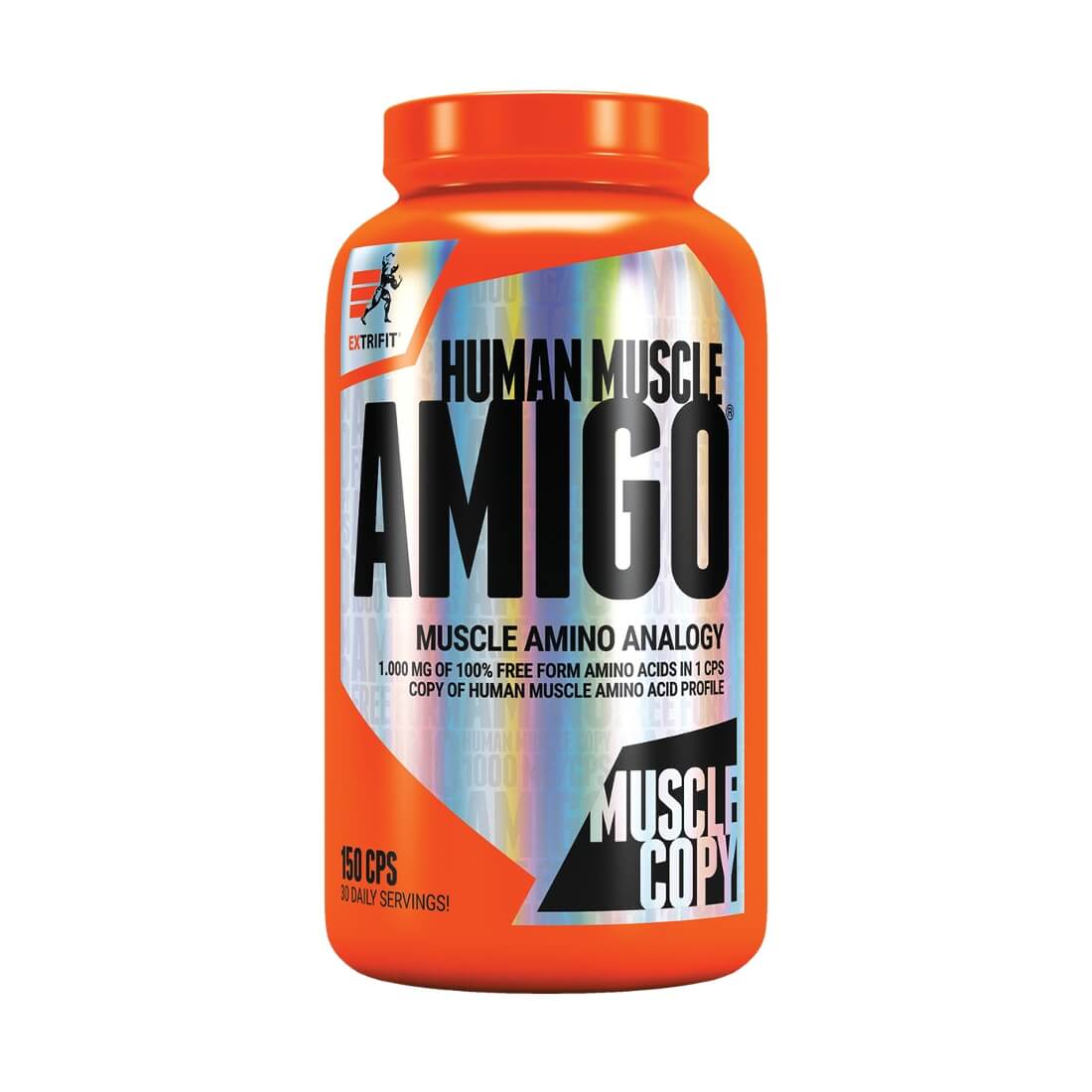 Supliment aminoacizi Amigo, Extrifit, 150 capsule